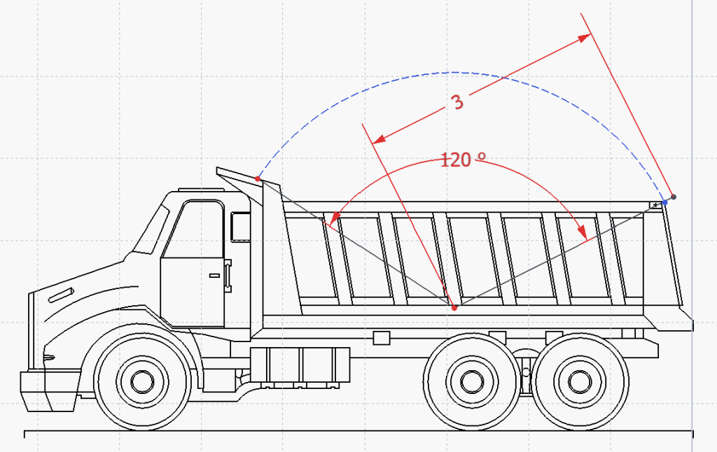 Sistema de encarpado automático para volquete